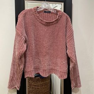 Zara Dusty Rose Soft Sweater